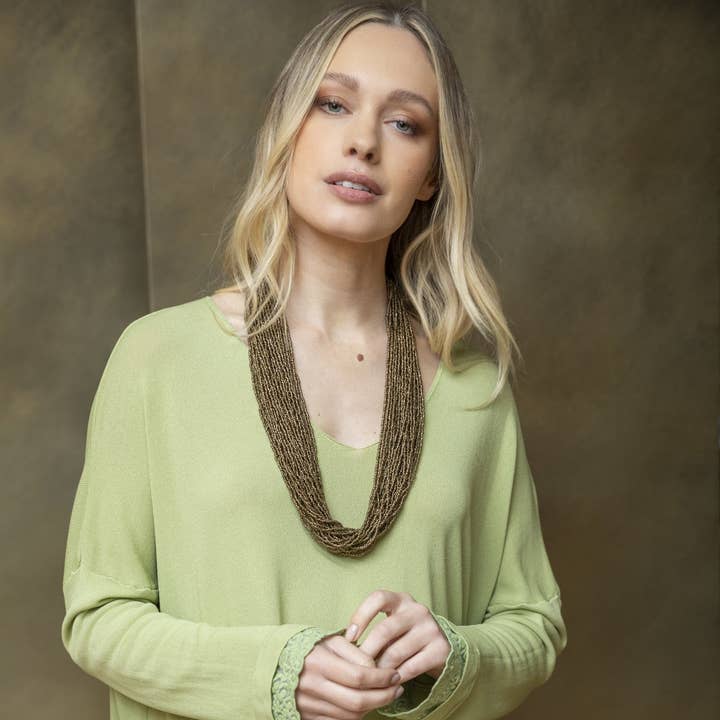 Blusa Melrose per la vendita all'ingrosso da parte di Chez Moi