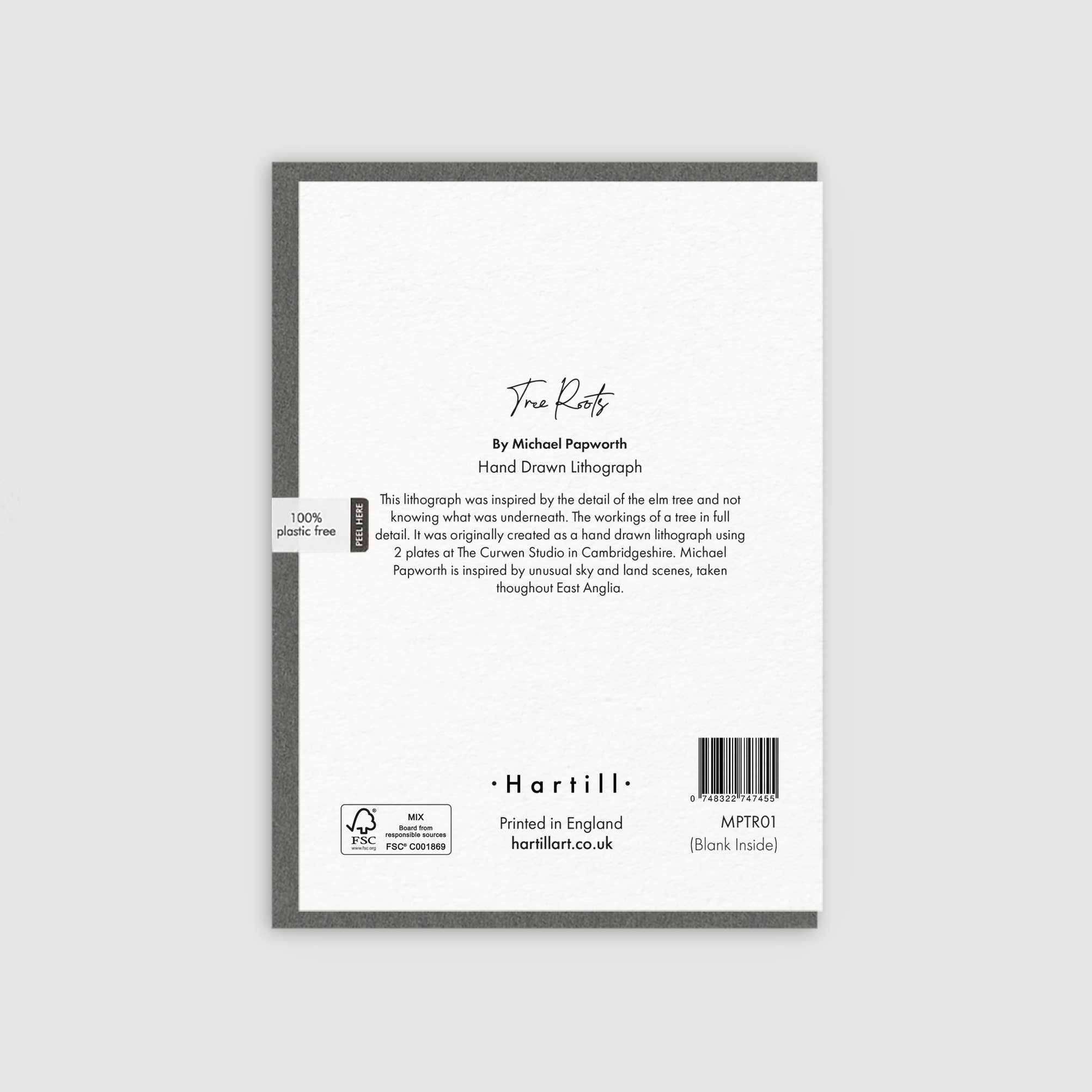 Hartill – wholesale Everyday greeting card – Tree Roots Greetings Card1