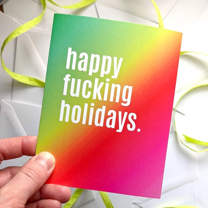 HF Holidays Card for engroshandel hos Fox Tail Design and Printing