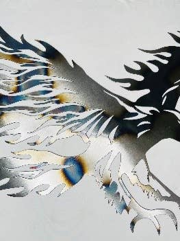 Flammende ørn for engroshandel hos HooneyTunes Unlimited