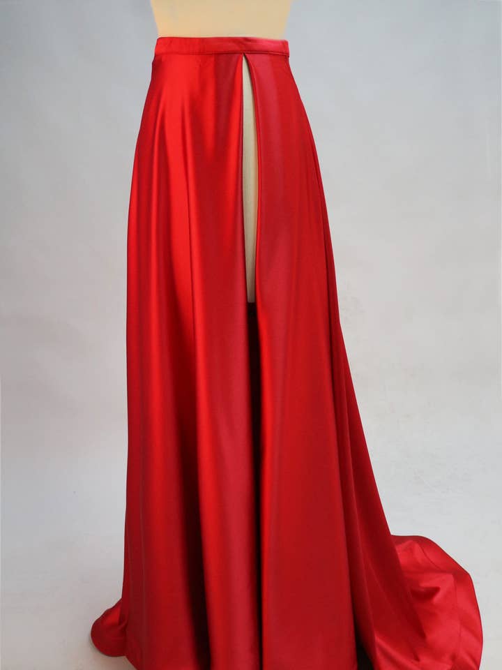 Satin overskirt TL-75 for wholesale by Invitadissimas