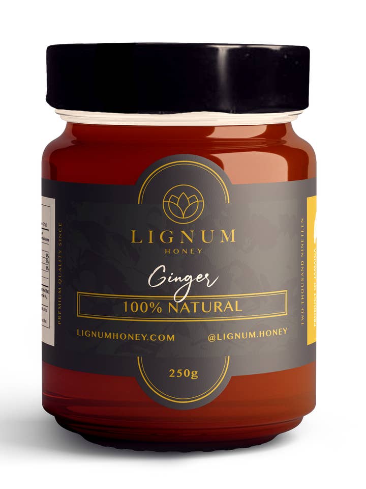 Ginger Honey for wholesale by Lignum Honey