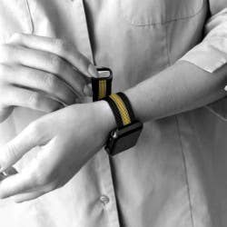 Prime Brands Group - Wholesale Watch Band/Strap - Unisex - NFL Pittsburgh Steelers Metal Apple Watchband, 38mm
