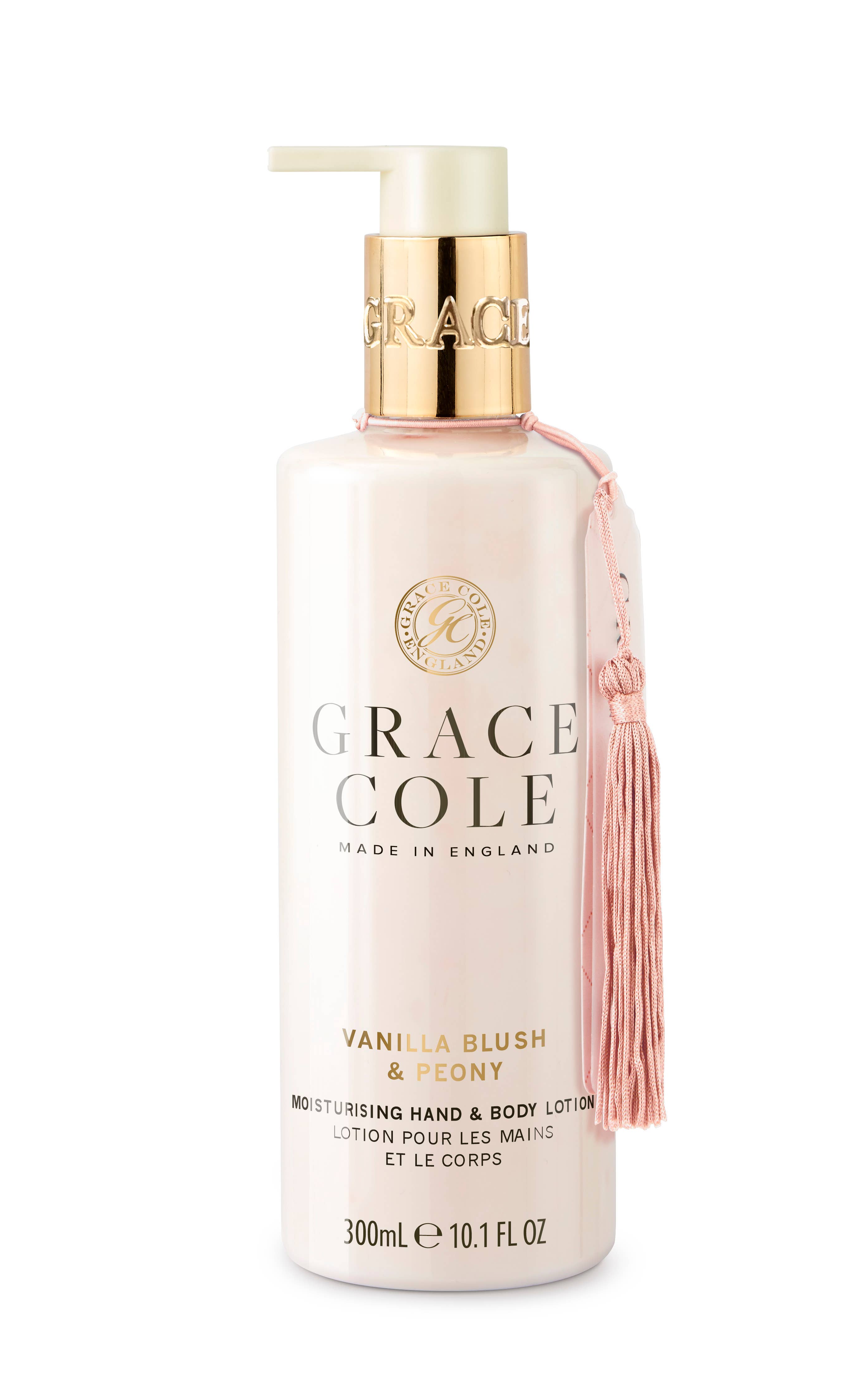 Grace Cole - Wholesale Hand & Body Lotion - Vanilla Blush & Peony Hand & Body Lotion 300ml0