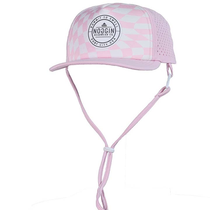 Water Friendly Hat with optional strap- Freya Style for wholesale by Noggin Headwear Co.