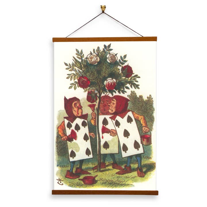 Cards Painting - John Tenniel - Framed Wall Art for wholesale by Vintage Banners