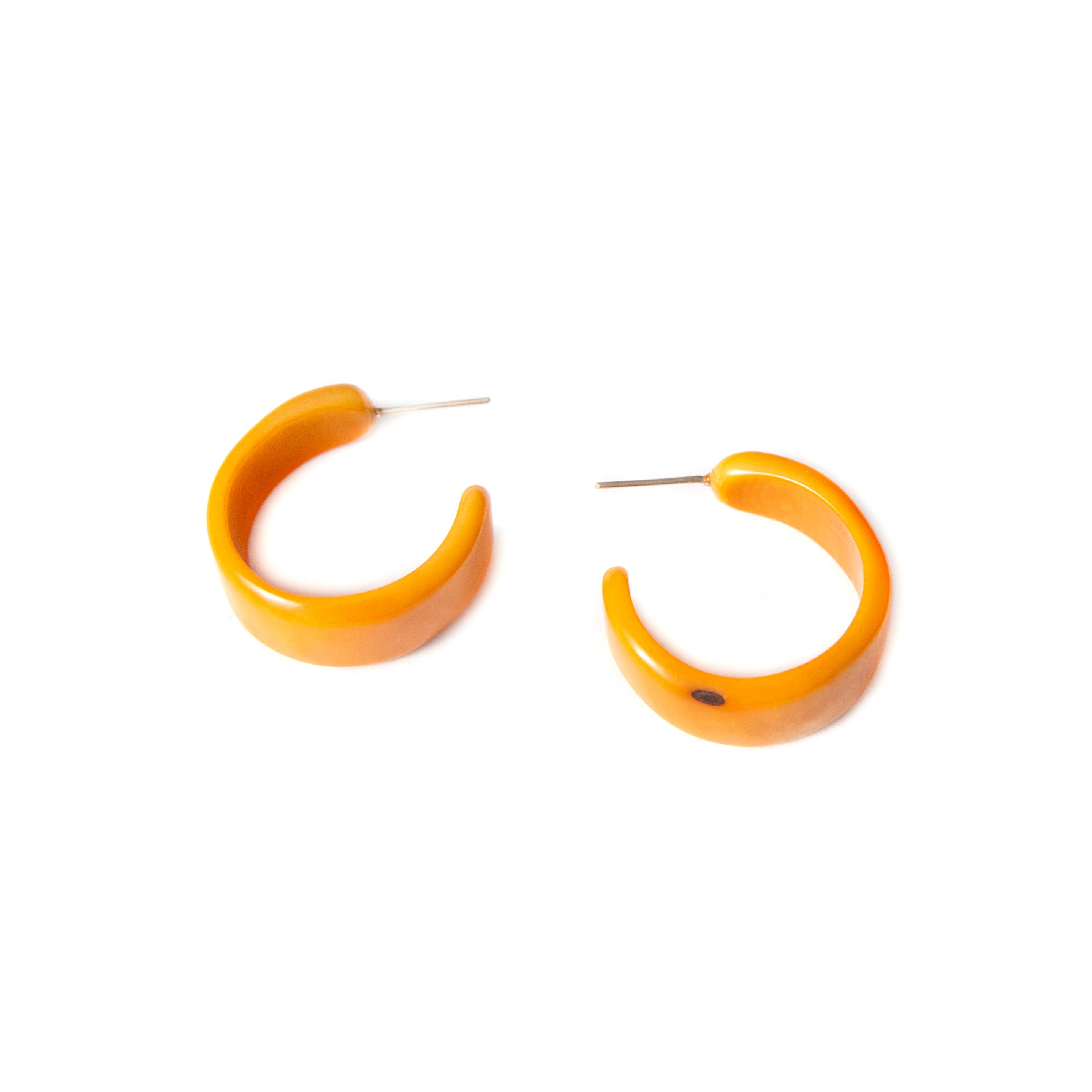 Organic Tagua Jewelry - Vente Créoles - Boucles d'oreilles Daf15