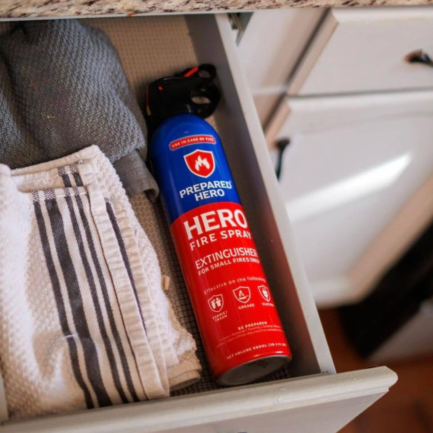 Prepared Hero - Wholesale Safety Alarm/Gear - Hero Fire Spray - 8pck4