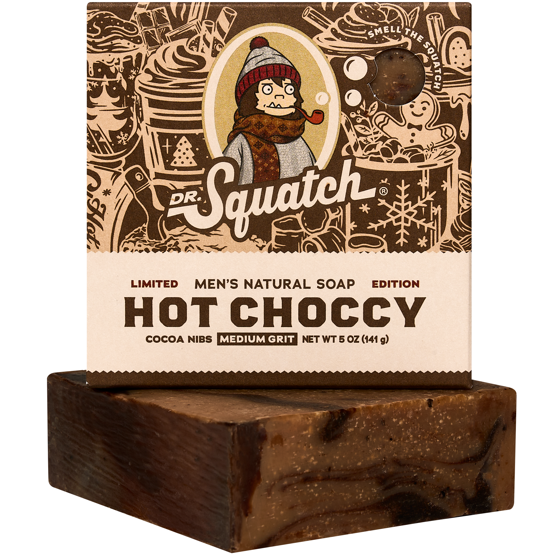 Dr. Squatch - Wholesale Bar Soap - Hot Choccy Bar Soap - 6 Units0