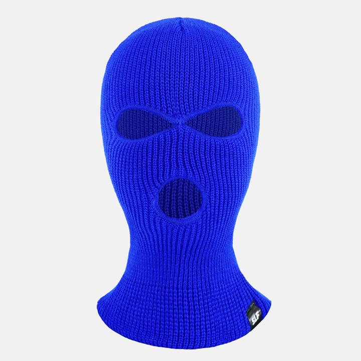 Hue Royal Blue Ski Masker voor wholesale door Sleefs