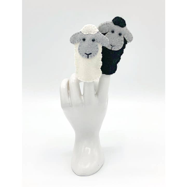 Lumpy Buttons - Wholesale Finger Puppet - Kids & Baby - Sheep Felt Finger Puppet1