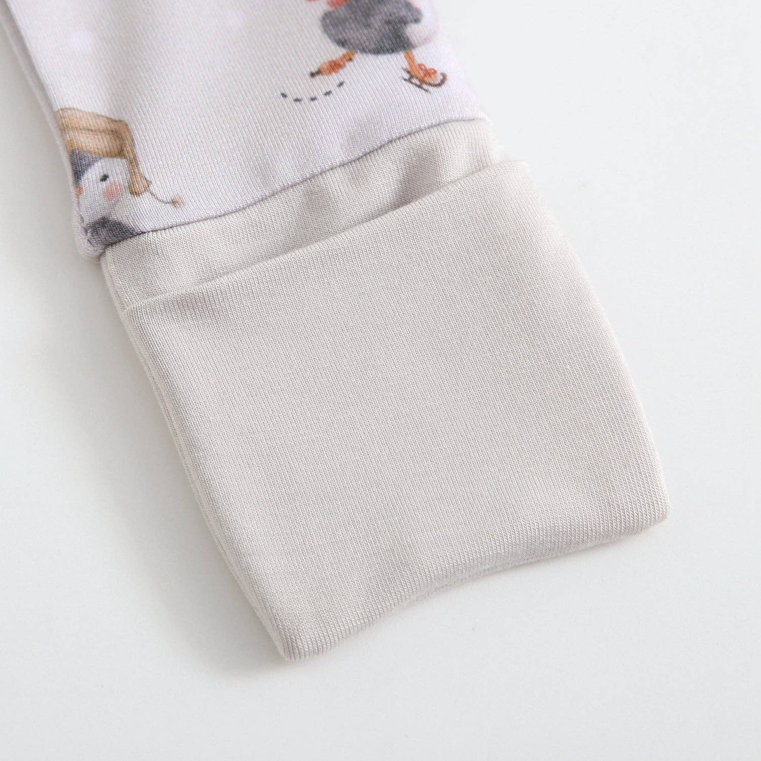 Luxie Charm - Wholesale Bodysuit (Footed) - Baby - Penguins On Ice Zippered Romper NICU Friendly Footie6