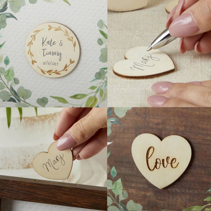 Kate Aspen - Vente Livre d'or - Alternative au livre d'or de mariage - Rustic Garden3