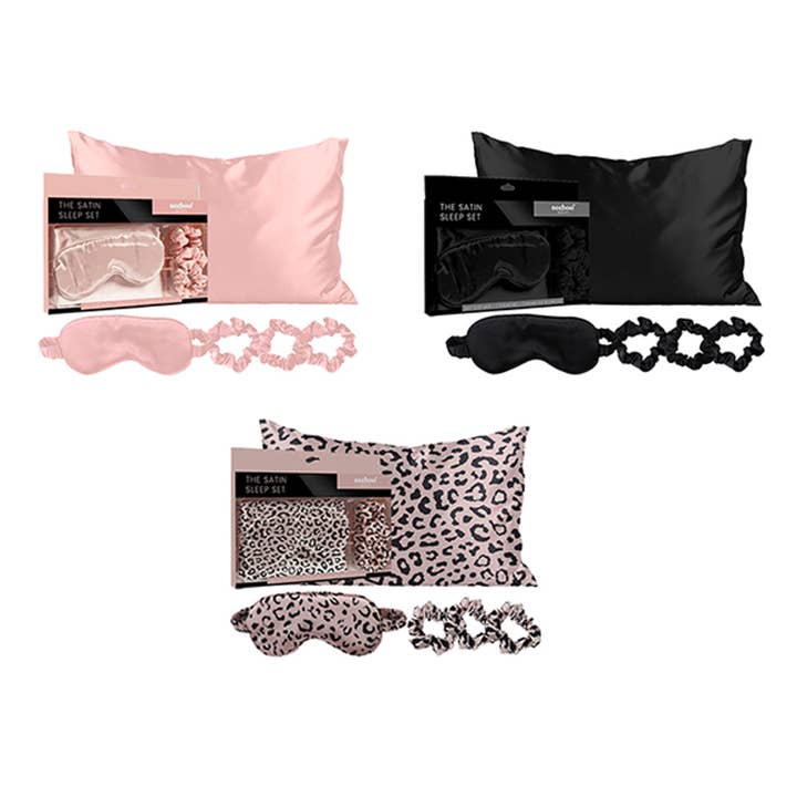 seeboo – Fronha de cama/decorativa por atacado – Conjunto de Dormir em Cetim para Alívio do Stress - APOIA A SAÚDE MENTAL (Cópia)