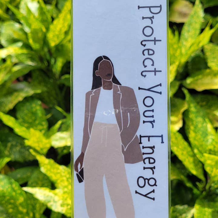 Protect Your Energy Bookmark for wholesale by Self Care Tribe
