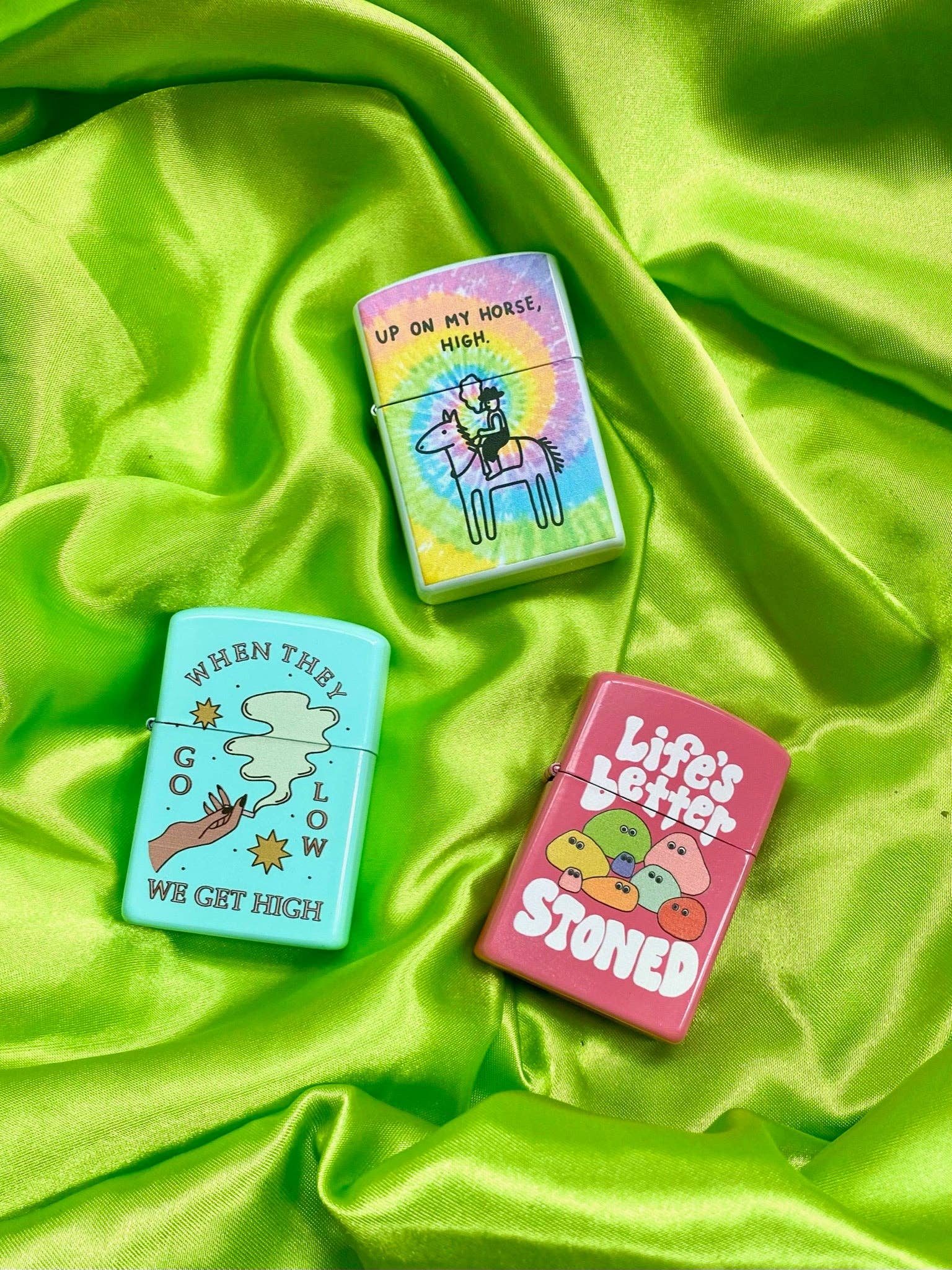 The Peach Fuzz – Engroshandel Lighter – Life's Better Stoned genopfyldelig lighter3