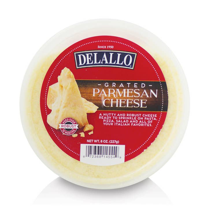Delallo - Vente Fromages - Fromage Parmesan Râpé (Barquette)0