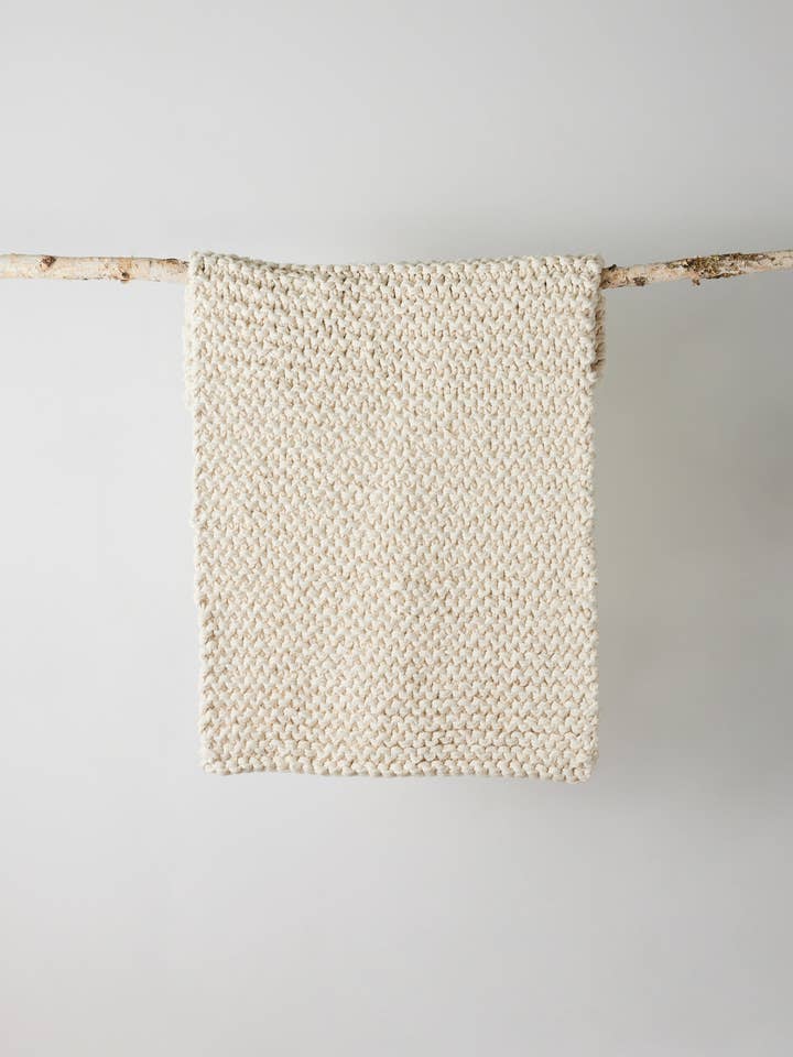 Chunky Handknit Mat for wholesale by kanju Interiors