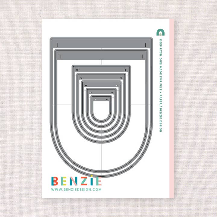Banner: Jakobsmuschel, Tiefenätzstempel für den Großhandel von Benzie Design