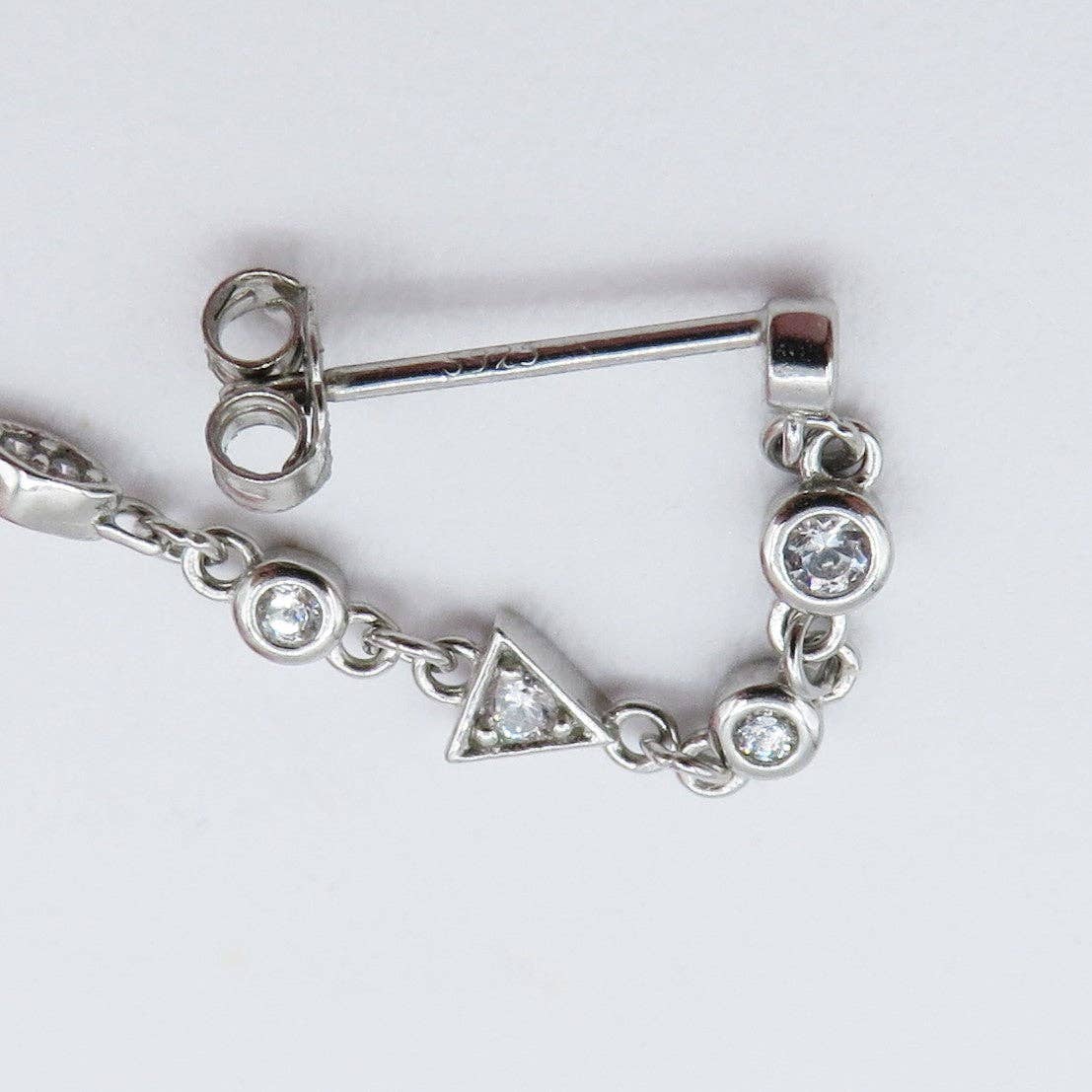 Daemon srls - Wholesale Dangle Earrings - FAIRY ~ paio Orecchini ARGENTO 925 pendenti zirconati5