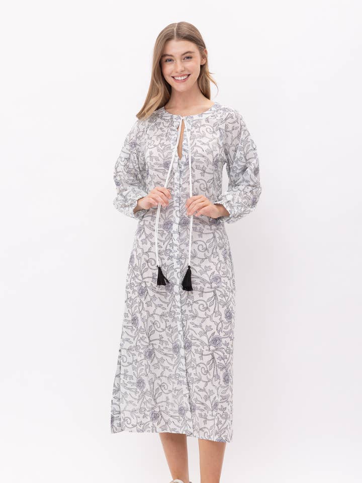 Mila Vine Dress for wholesale by Raj Trading & Imports (USA) Inc.