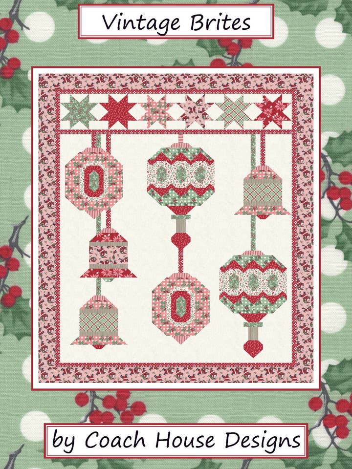 Motivo trapuntato vintage Brites per la vendita all'ingrosso da parte di Coach House Designs