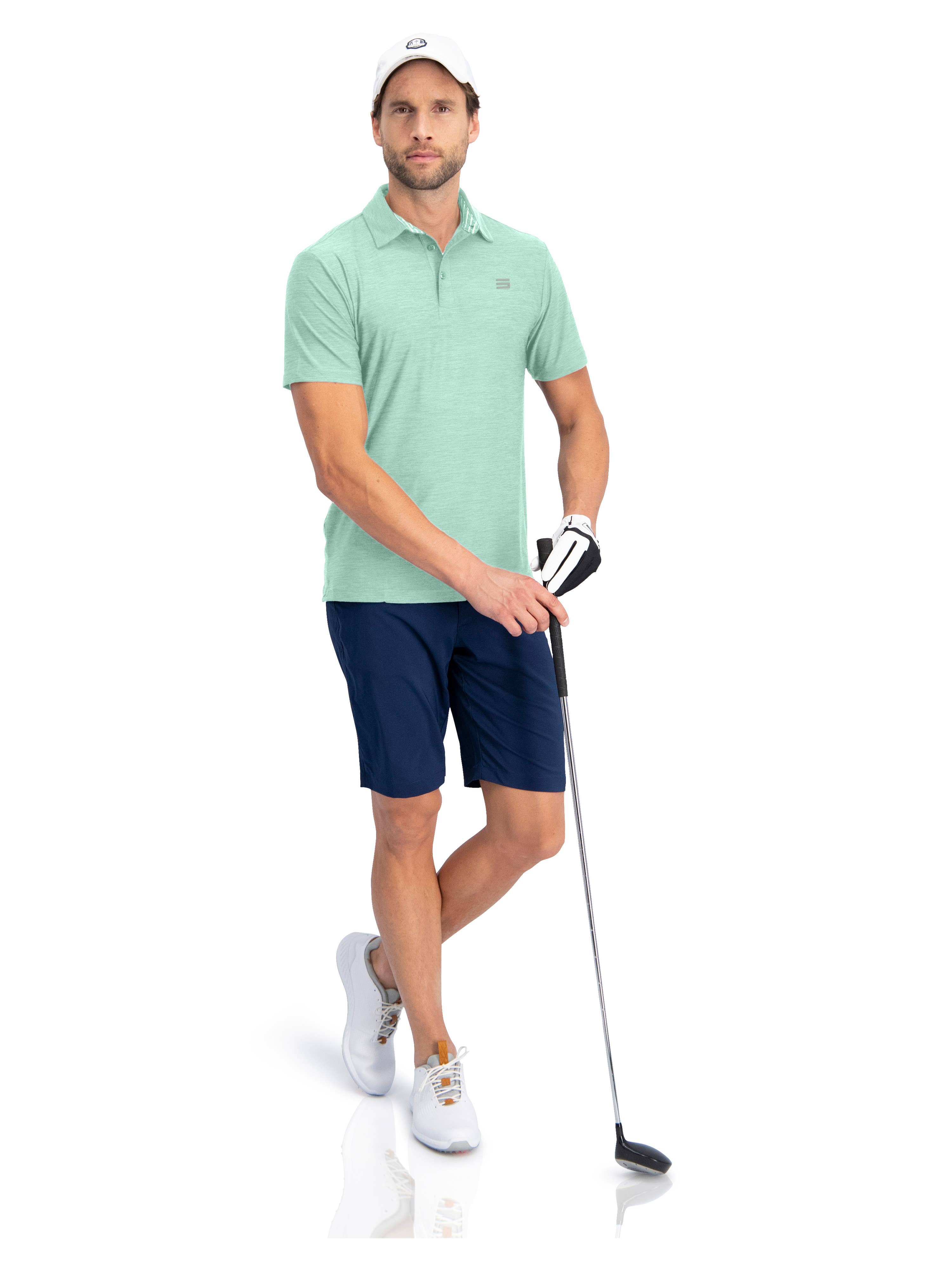 Three Sixty Six - Wholesale Polo - Heren - Sneldrogende golfshirts voor heren, korte mouwen, sportpolo159