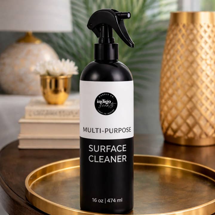Lemongrass Sage Surface Cleaner for wholesale by Indigo Scents Candle Co.