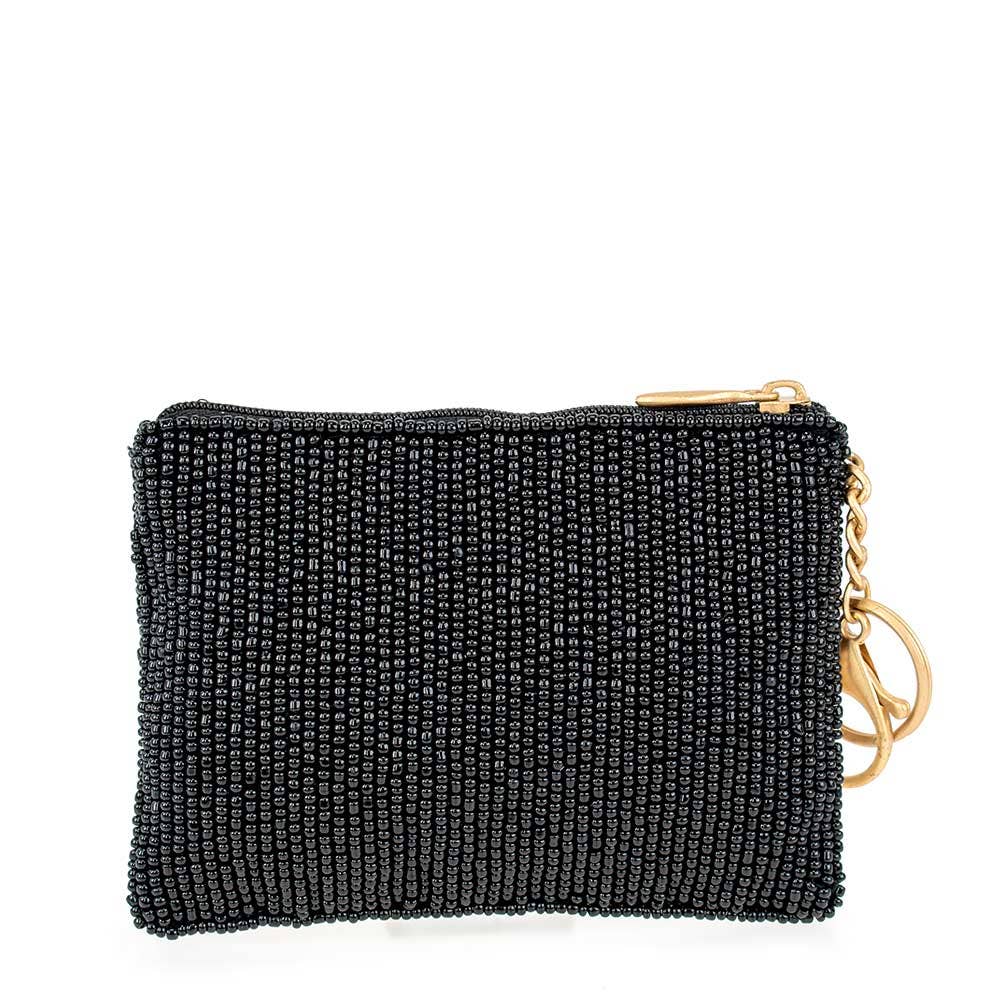 Mary Frances Accessories - Wholesale Coin Purse - Women's - Play it Again Beaded Piano Keys and Notes Coin Purse1