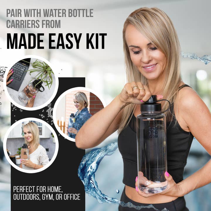 MADE EASY KIT - Wholesale Water Bottle - Made Easy Kit Tritan Plastic Water Bottle - BPA-Free
