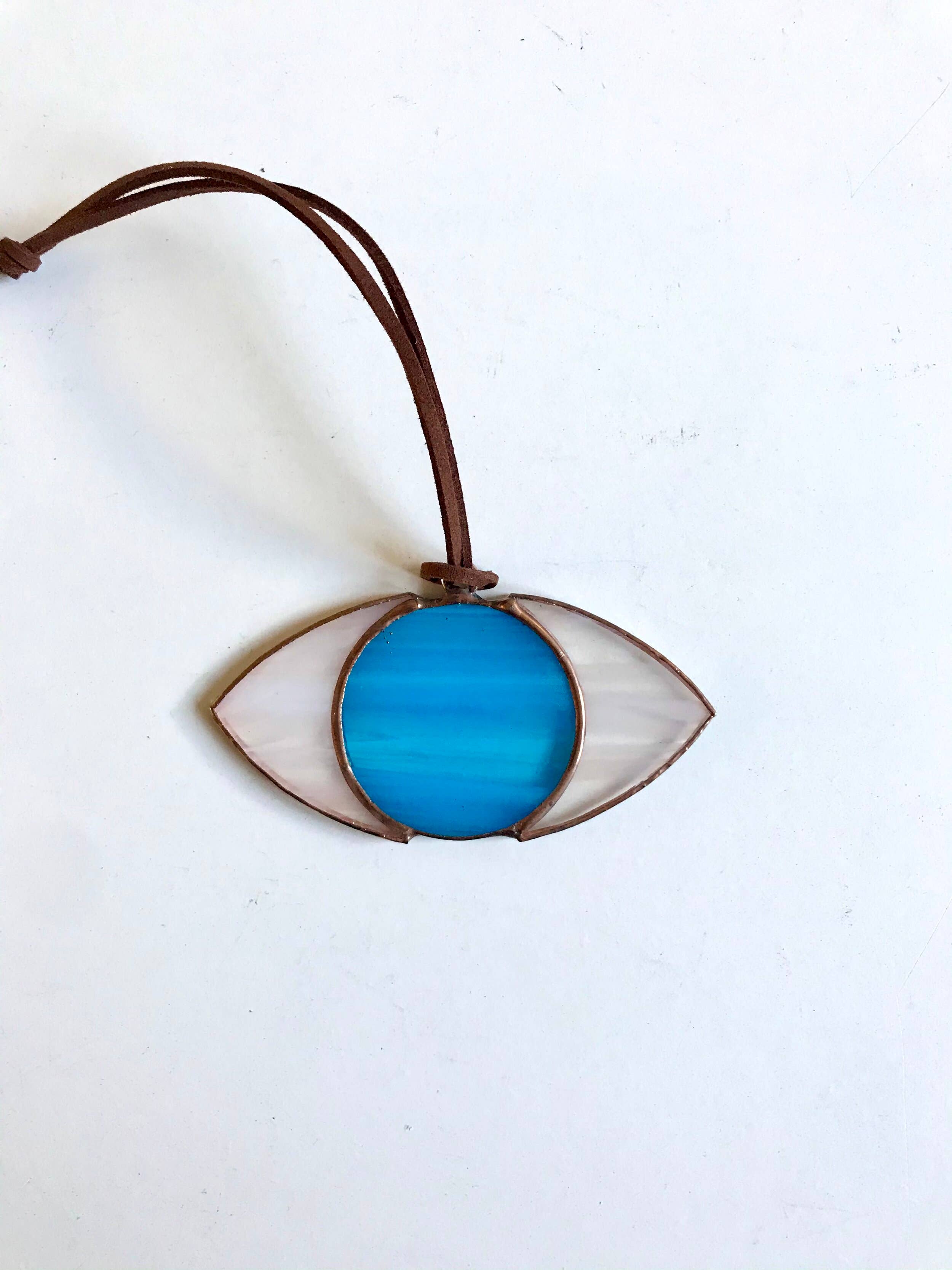 Colin Adrian Glass - Wholesale Ornament - Stained Glass Evil Eye Ornament 1