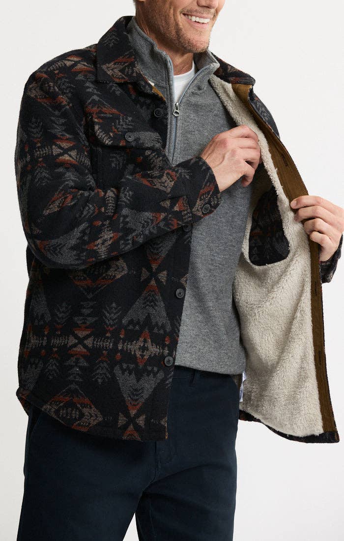 JACHS NY - Wholesale Jacket - Men's - Sherpa Lined Wool Jacket17