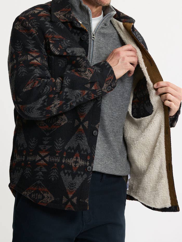 JACHS NY - Wholesale Jacket - Men's - Sherpa Lined Wool Jacket17