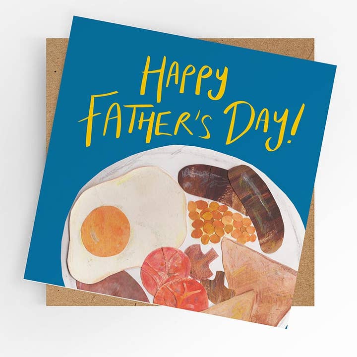 Father's Day card, fry up for wholesale by Under the Willow Tree