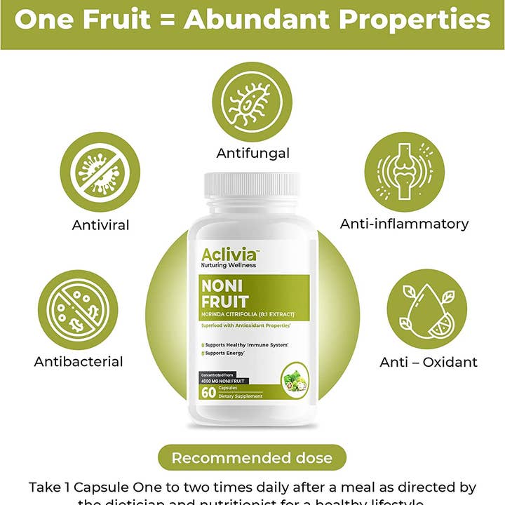 Aclivia - Wholesale Oral Supplement/Vitamin - Noni Fruit1