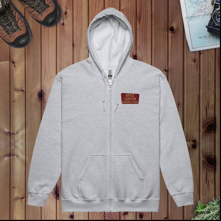 Bryce Canyon National Park Full Zip Hoodie for wholesale by Park Service Apparel