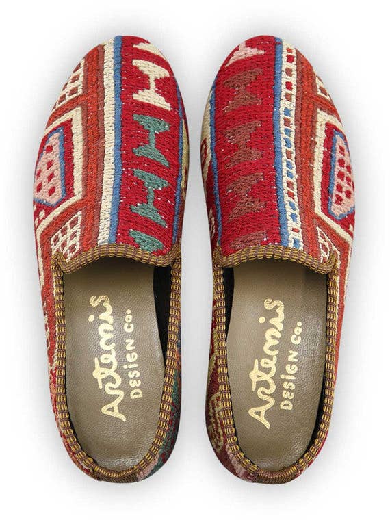 Women's Sumak Kilim Smoking Shoes - Size 9.5 for wholesale by Artemis Design Co.