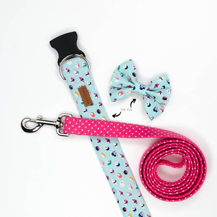 Puddle Jumper Pups – wholesale Halsband - Hund – Hallon Polka Dot