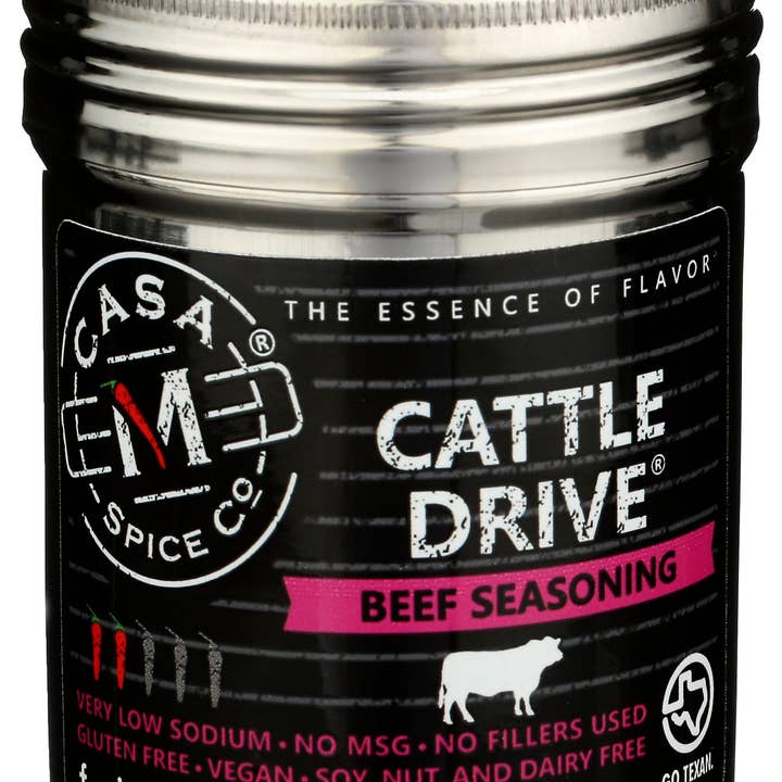 Everyday Supply Co - Wholesale Rub - CASA M SPICE SHAKER STNLSS BEEF SSNNG - Case of 60