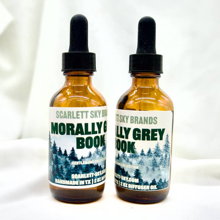Morally Grey Book Diffuser Oil for wholesale by Scarlett Sky Brands