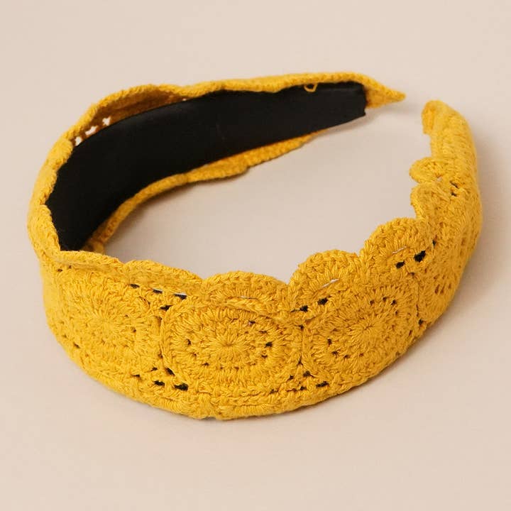 Fashion City - Wholesale Fashion Headband - Women's - Woman Hippie Lace Headband