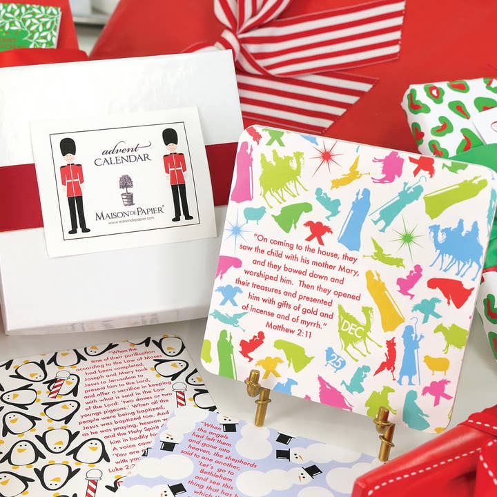 Maison de Papier - Wholesale Advent Calendar - ADV Advent Calendar Sample