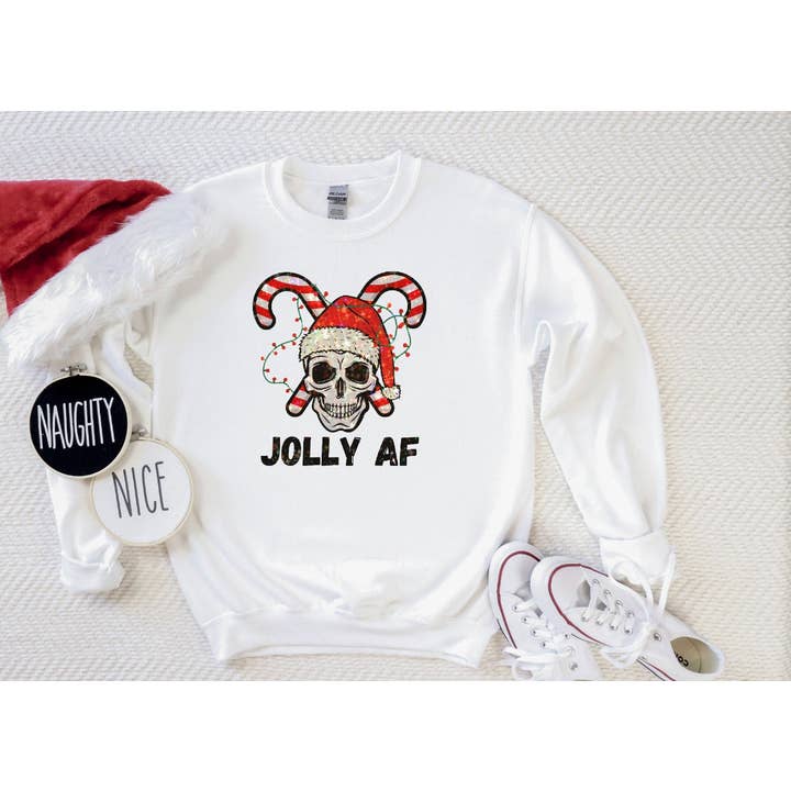Jolly AF crew for wholesale by Blais & Grit co.