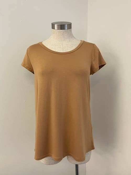 Chris & Carol Apparel – Engroshandel T-shirt – til kvinder – J413145T - Perfekt Solid Basic Tee26