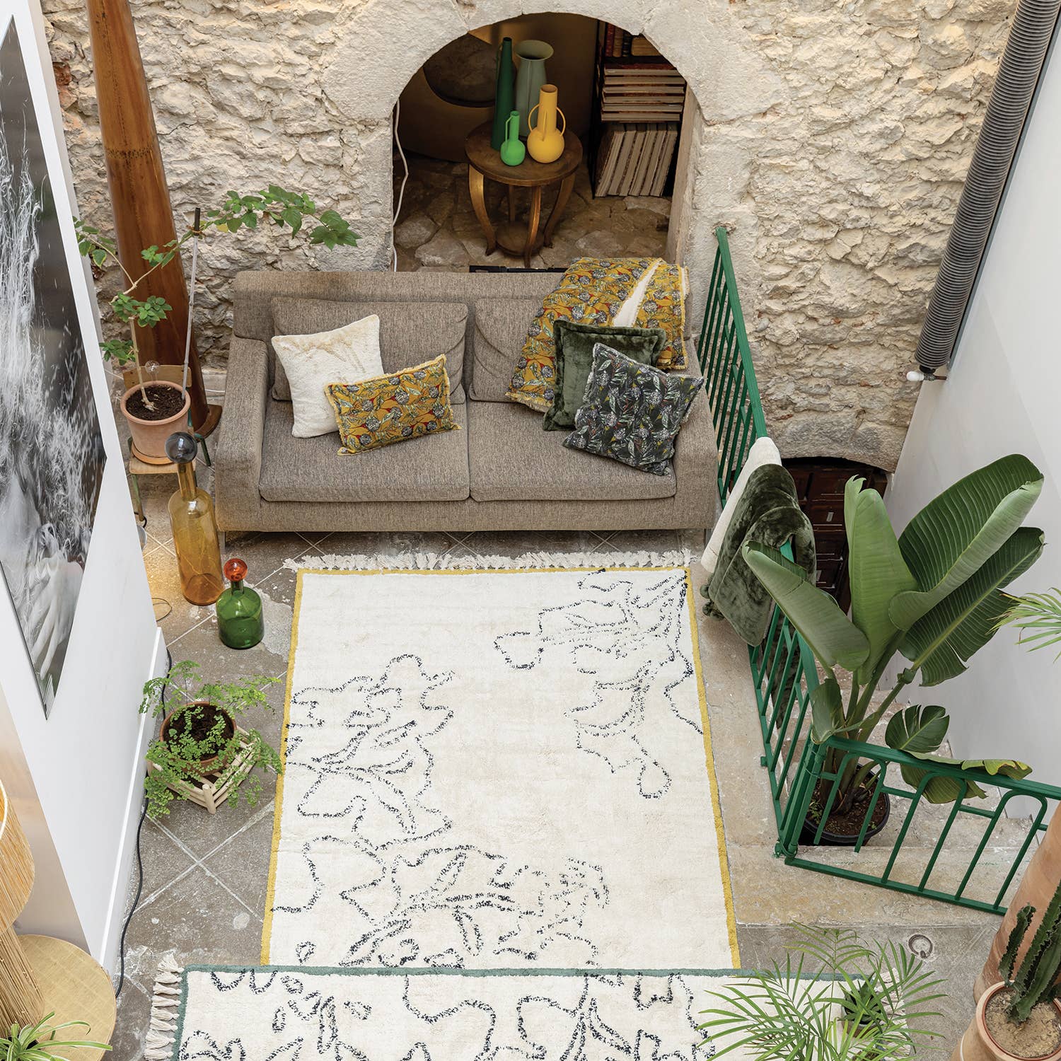 Maison Vivaraise & La Cerise sur le Gâteau – Großhandel Wärme-/Kältekompresse – Tender Fern Wärmflasche 23 x 33 cm2