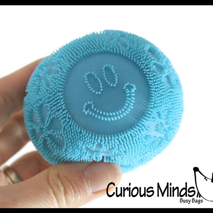 Curious Minds Toys - Wholesale Squishy Toy - Kids & Baby - 1 NeeDoh Fuzzball FLOWER POWER Soft Doh Filled Stretch Ball