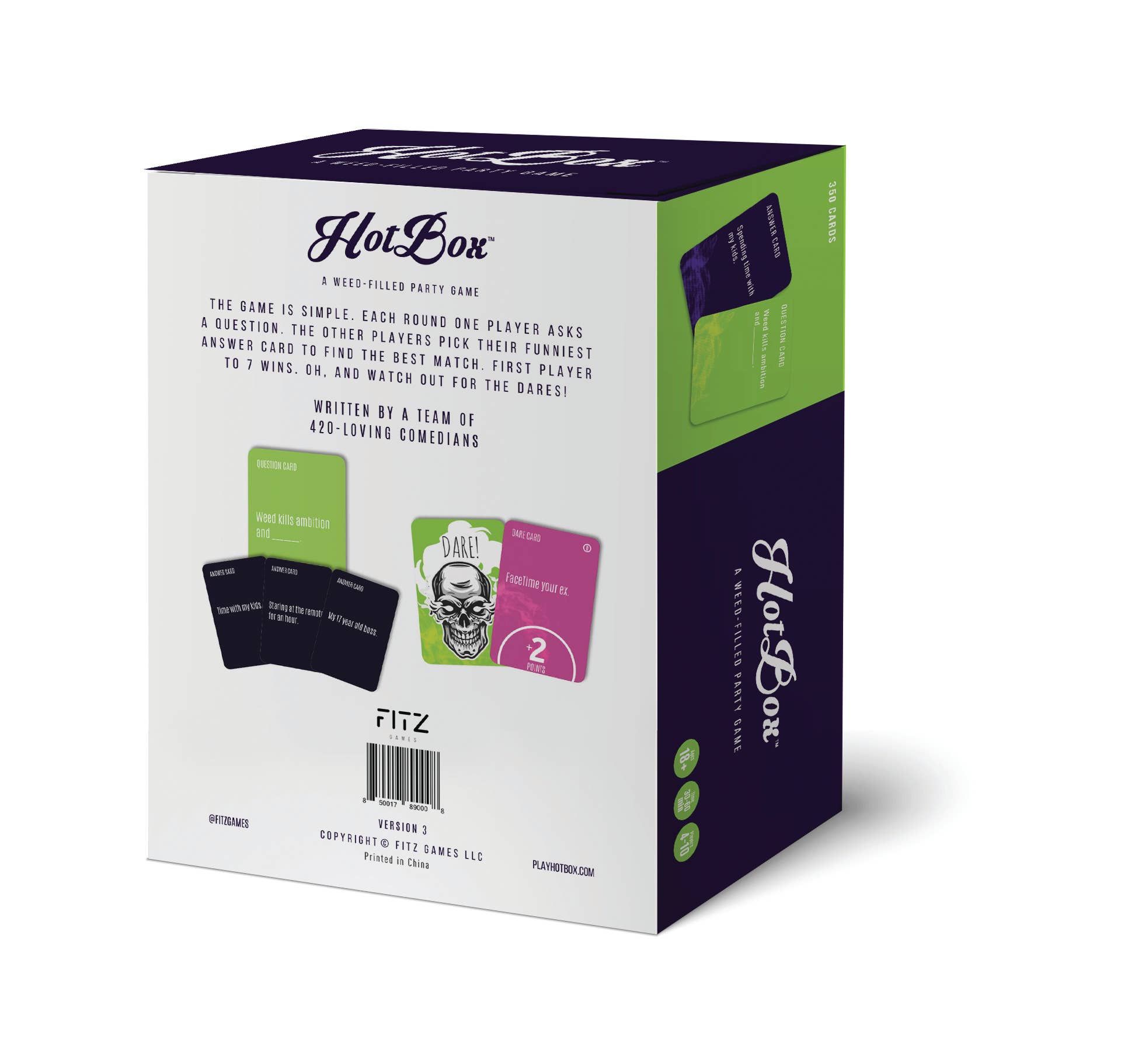 Fitz Games - Venta al por mayor Juegos de cartas - HotBox - Juego base3