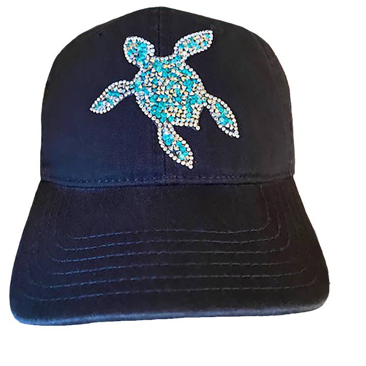 The Alabama Girl - Wholesale Baseball Cap - Women's - CRYSTALLIZED TURTLE HAT1