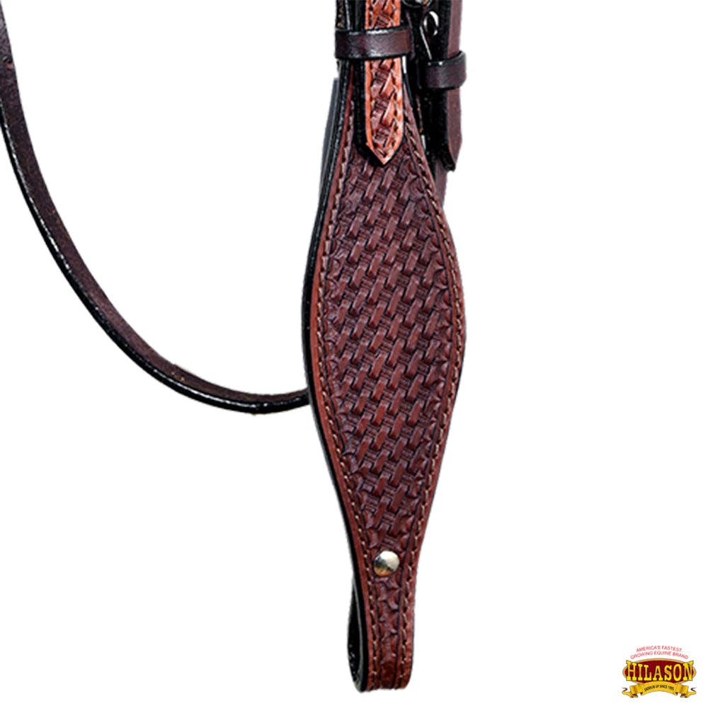 HILASON - Wholesale Horseback Riding Gear - HILASON Western Horse Headstall Breast Collar Set Tack Genuine American Leather | For Horses Headstalls122