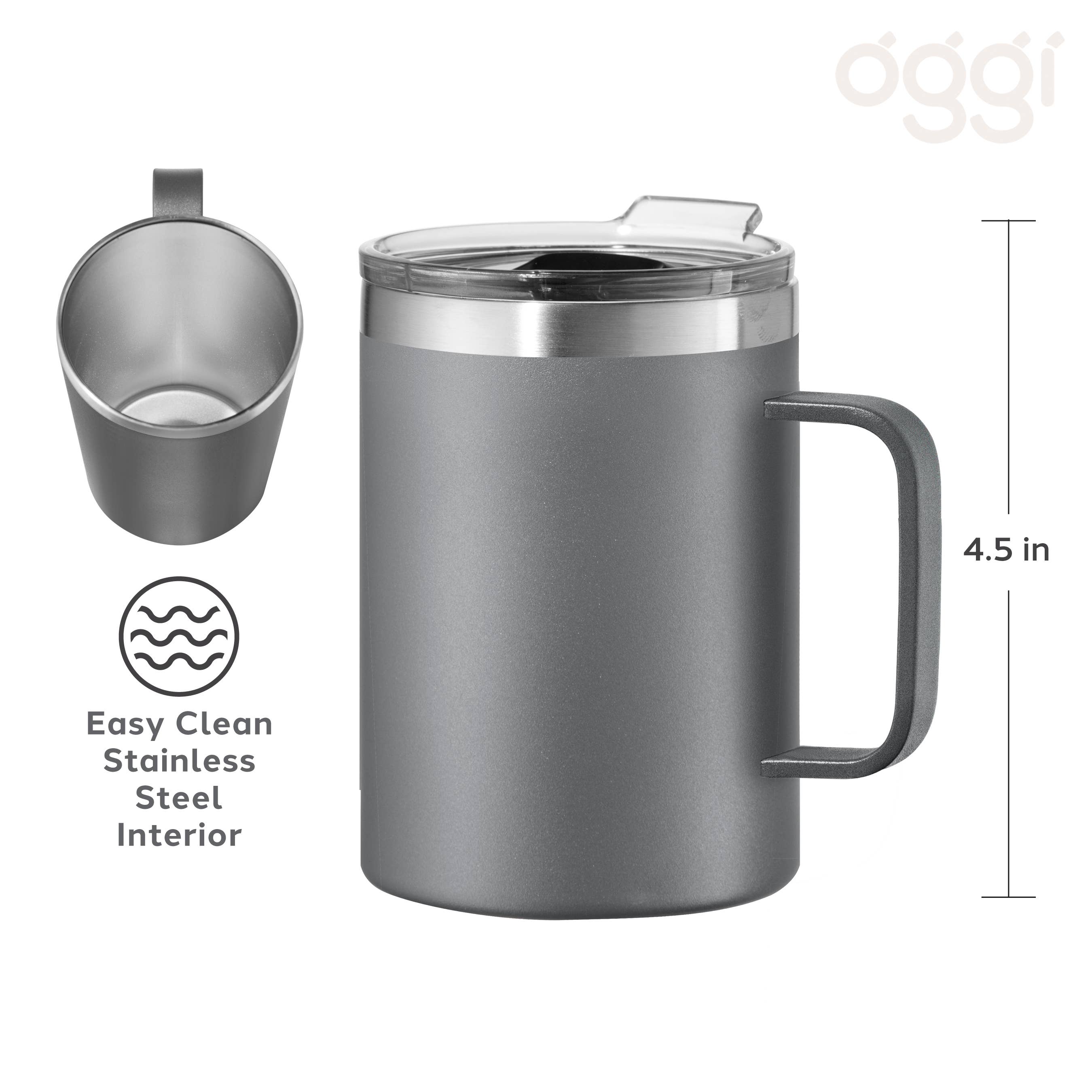 Oggi - Wholesale Insulated Mug/Tumbler - Insulated Tumbler - ThermoMug Double Vacuum (420 ml, 14 oz)3